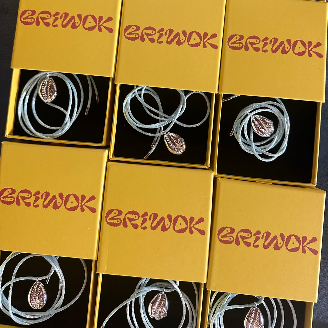 ROAME. x Briwok Cowrie Cord Necklace