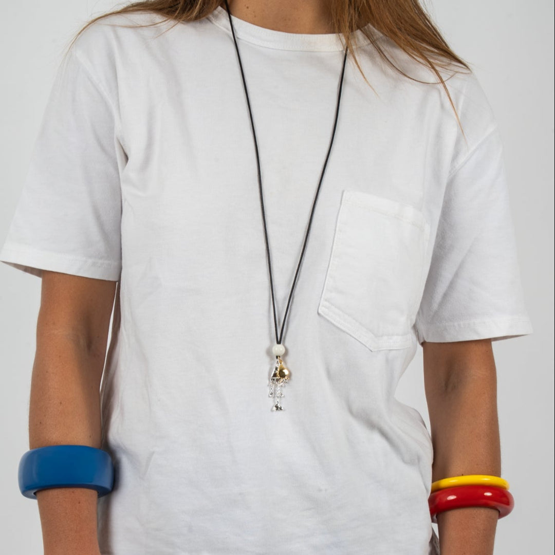 Fish Cord Necklace