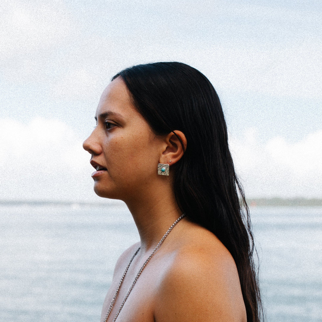 Amarillo Earrings- Silver