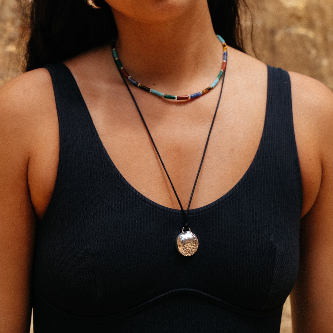 Yin Necklace- Silver