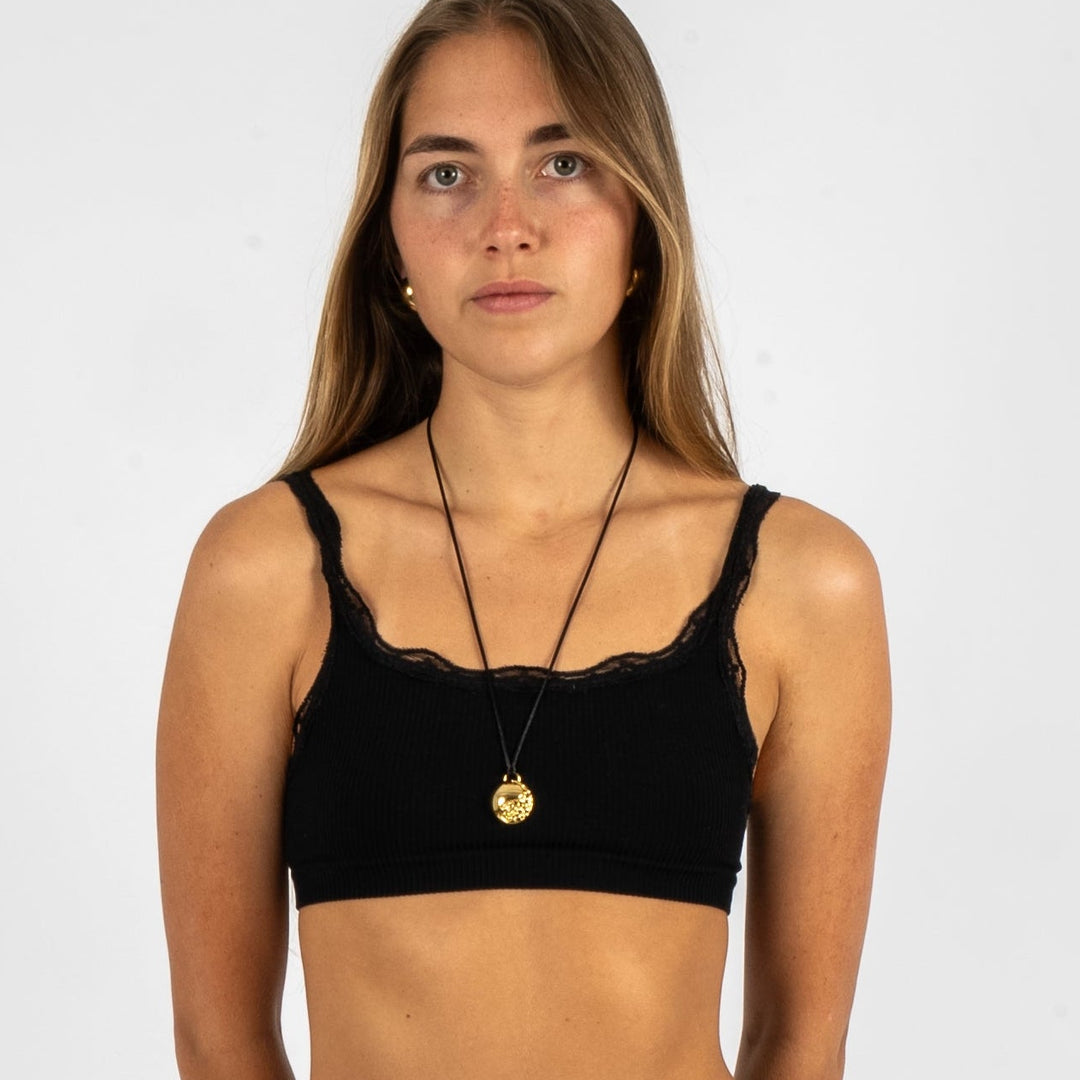 Yin Wrap Necklace- Gold