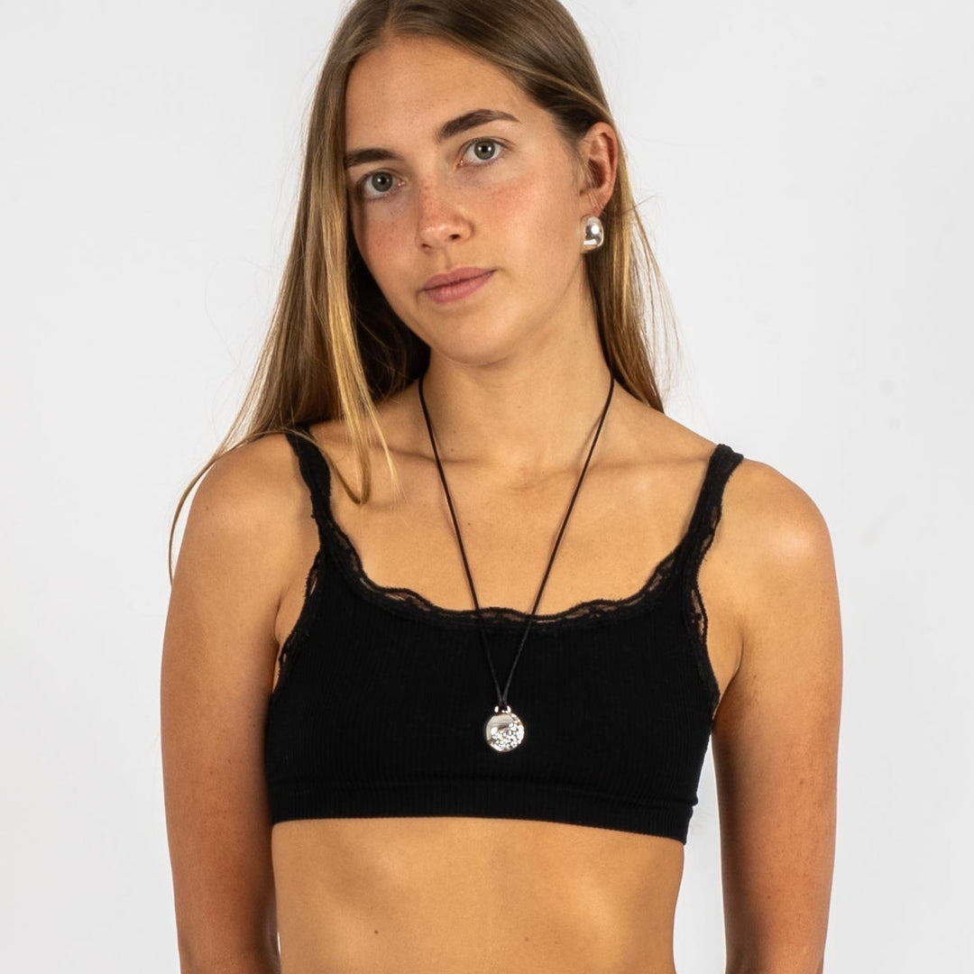 Yin Necklace- Silver