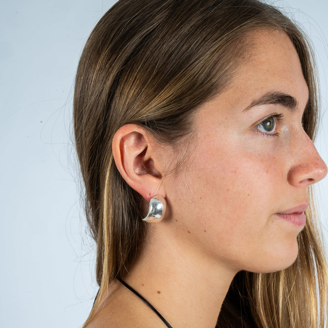 Eddi Earrings- Silver