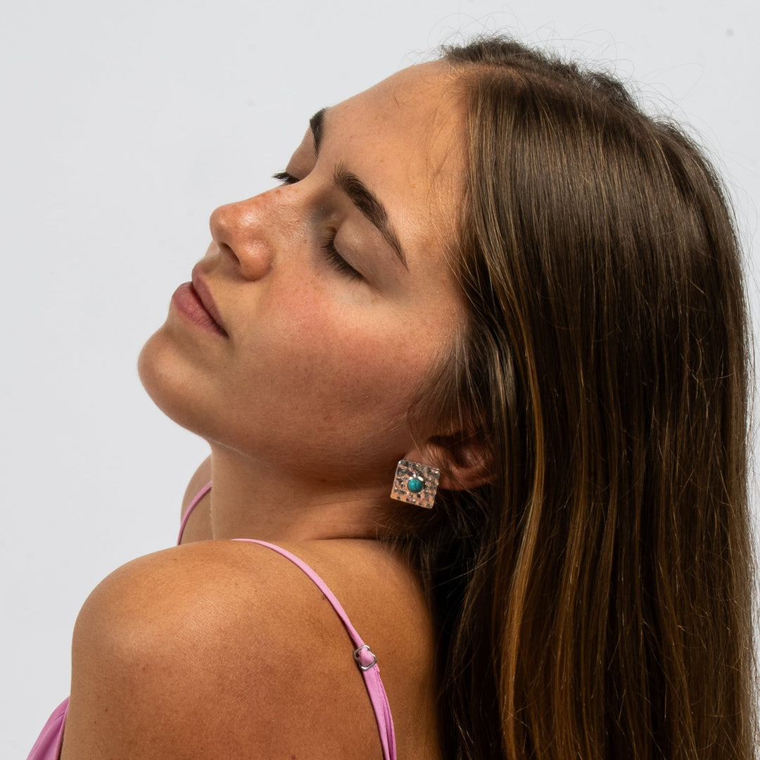 Amarillo Earrings- Silver