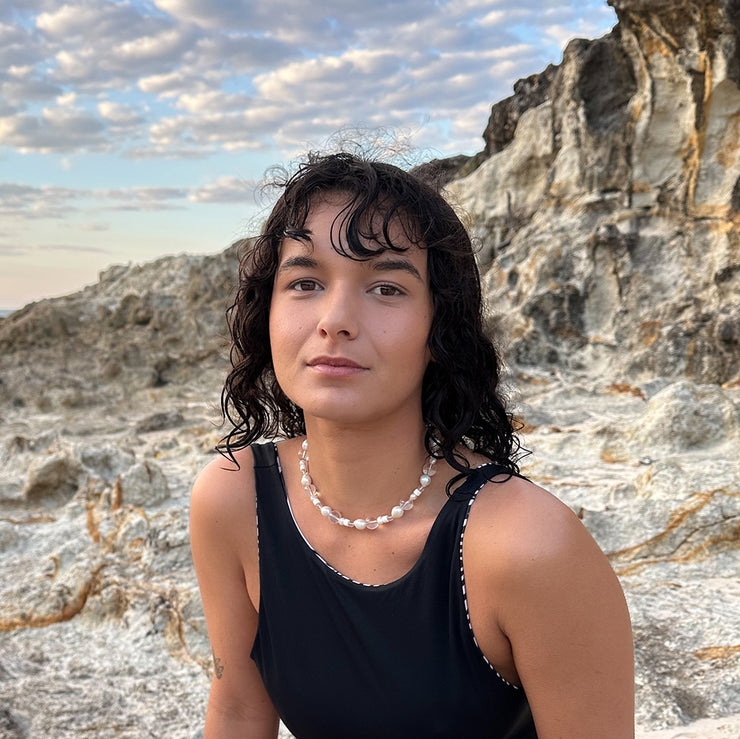 best designer beaded pearl necklaces australia
