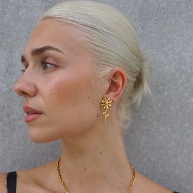Lea Earrings- Gold