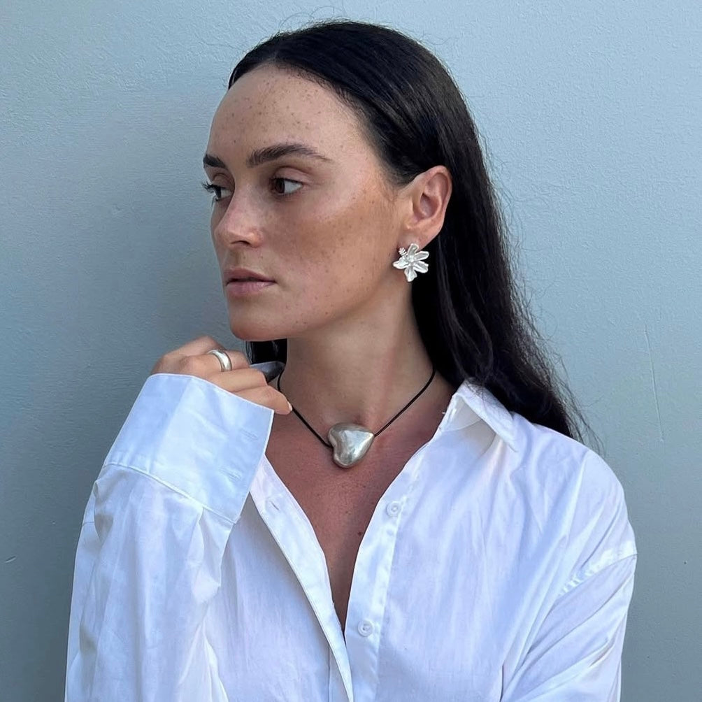 Romee Earrings- Silver