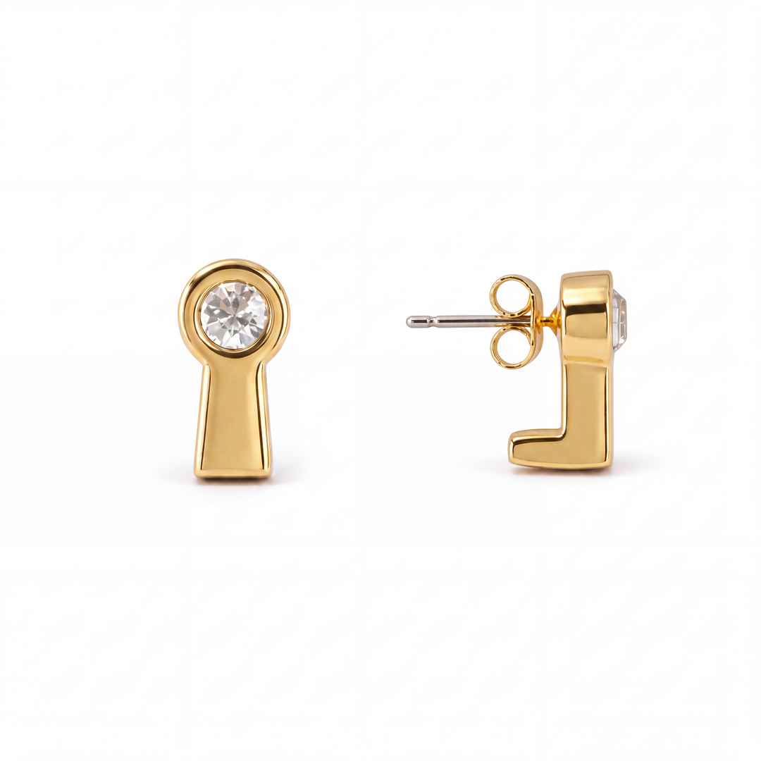 Luna Earrings- Gold