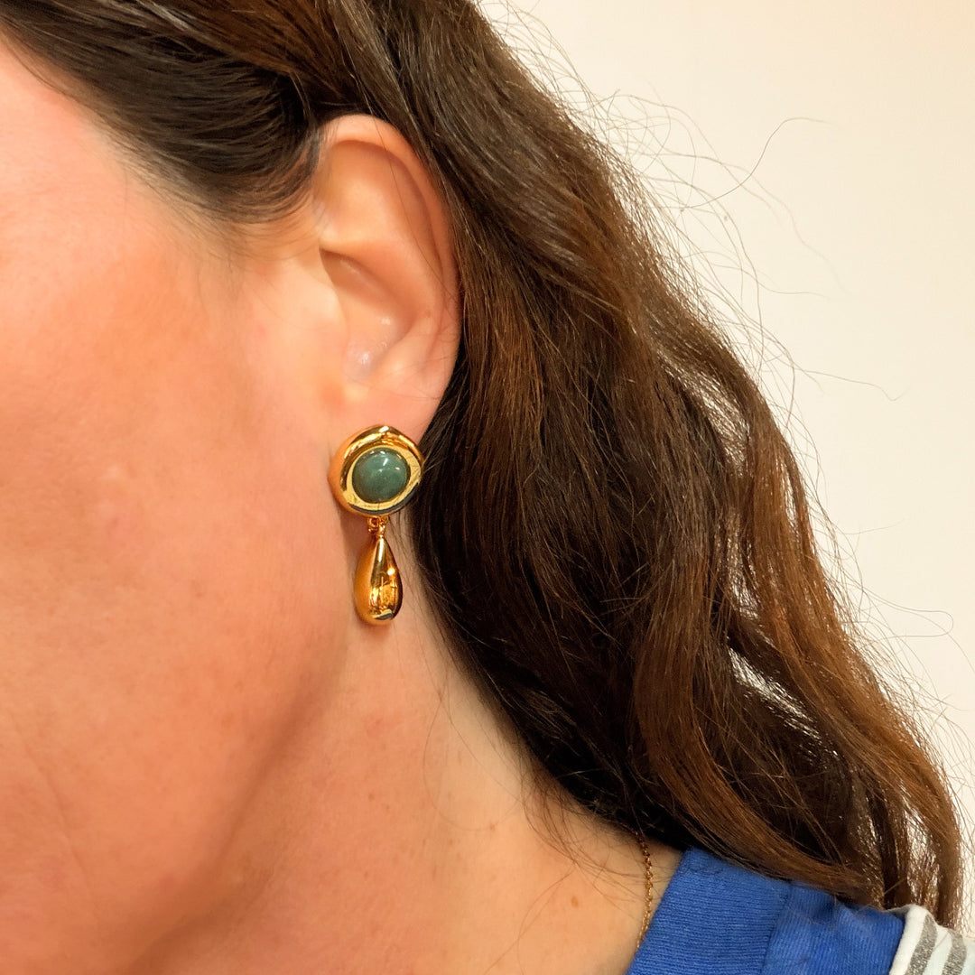 Zoe Earrings- Gold