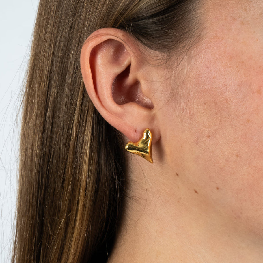 Mako Earrings- Gold