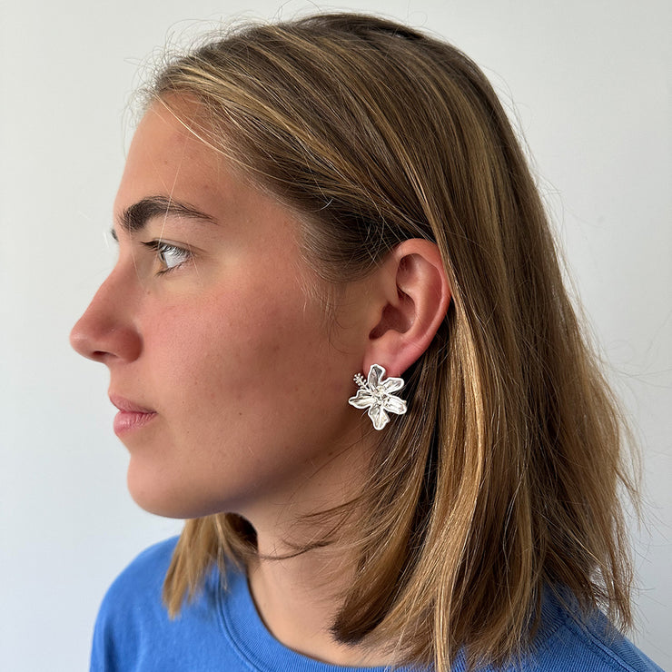 Romee Earrings- Silver