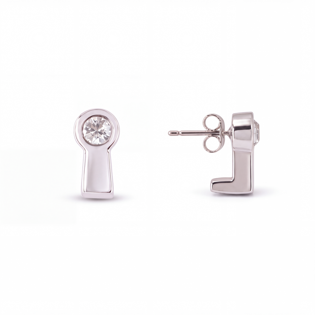 Luna Earrings- Silver
