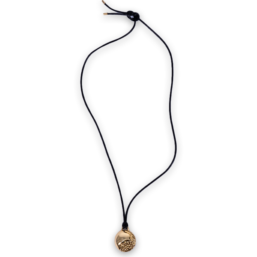 Yin Wrap Necklace- Gold