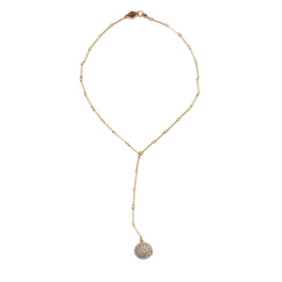 Gold swirl seashell necklace made in australia dua lipa
