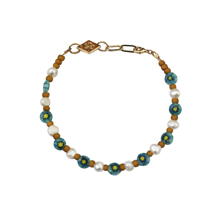 harry styles beaded jewelry. beach anklet