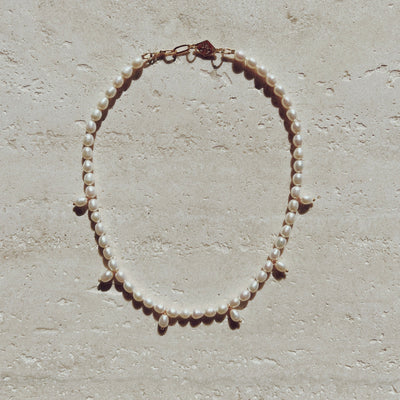 Freshwater pearl necklace. Unique Wedding jewellery Australia