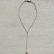 Ibiza cowrie shell necklace gold australia