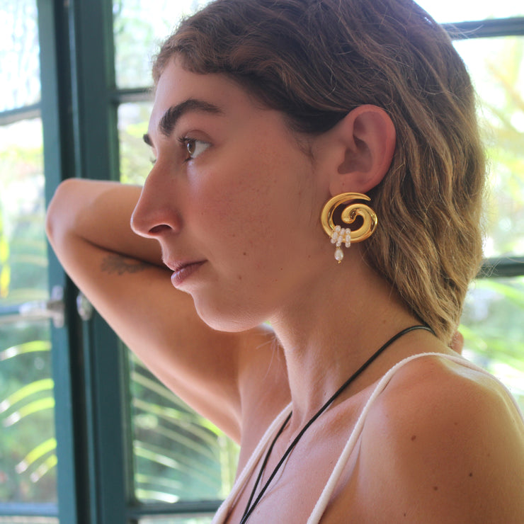 Moonflower Earrings