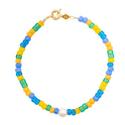 Chunky bead surf necklace australia. Harry styles necklace vibes. 